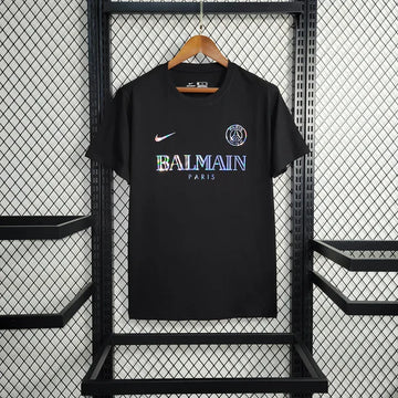 2023/2024 Paris Saint-Germain Black Balmain Kit