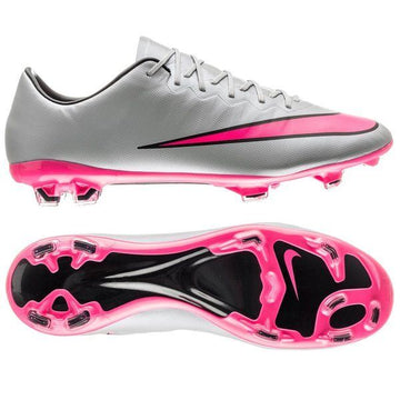 Vapor 10 Elite FG Grey/Pink