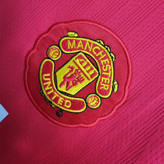2007/2008 Retro Long Sleeve Manchester United Home Kit