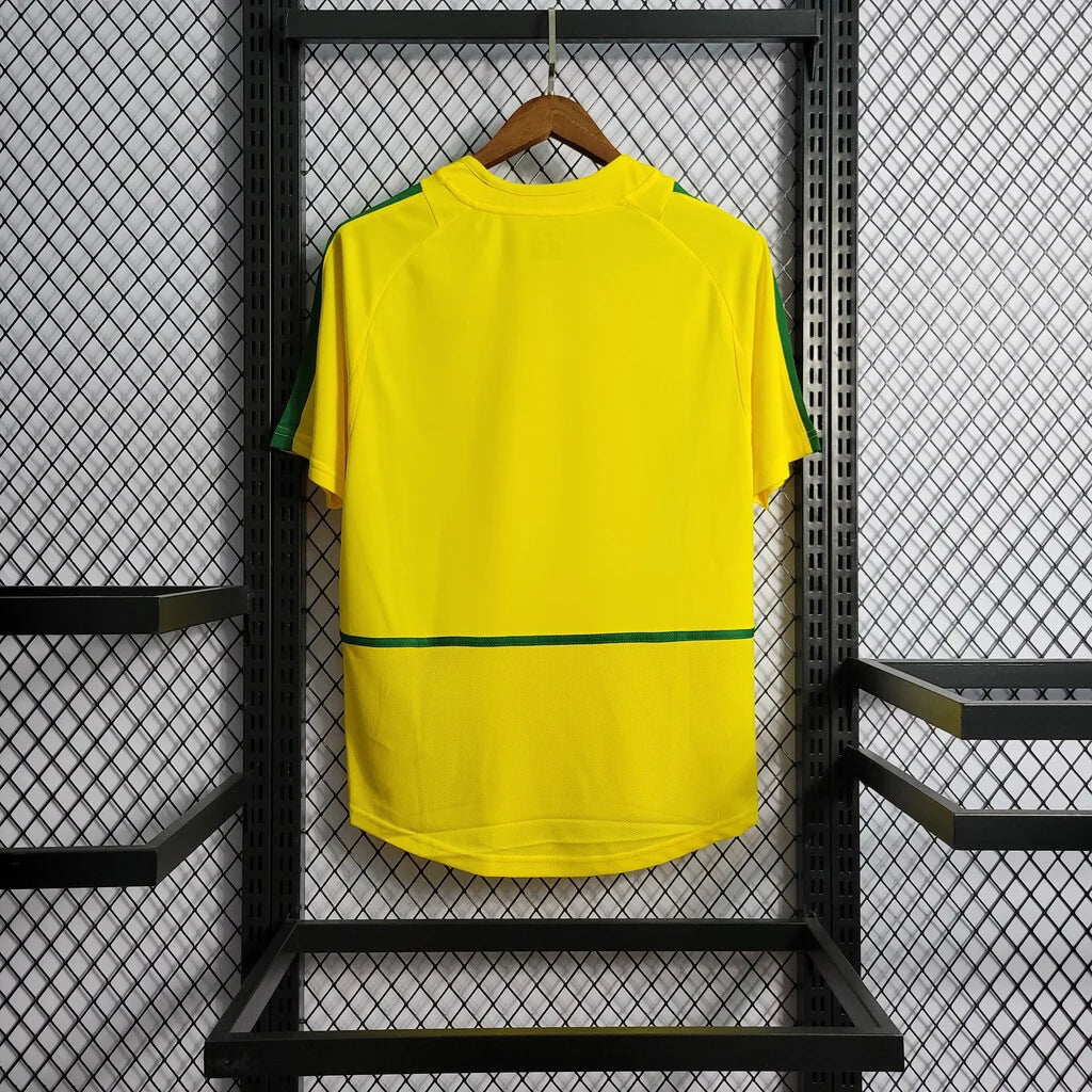 2002 Retro Brazil Jersey Home