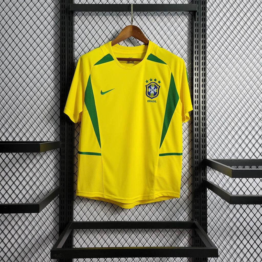 2002 Retro Brazil Jersey Home