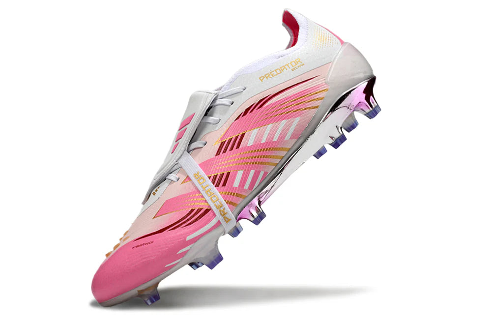 Predator Elite FT FG White/Pink 10 US