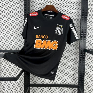 2011/2012 Retro Santos Away Black Kit
