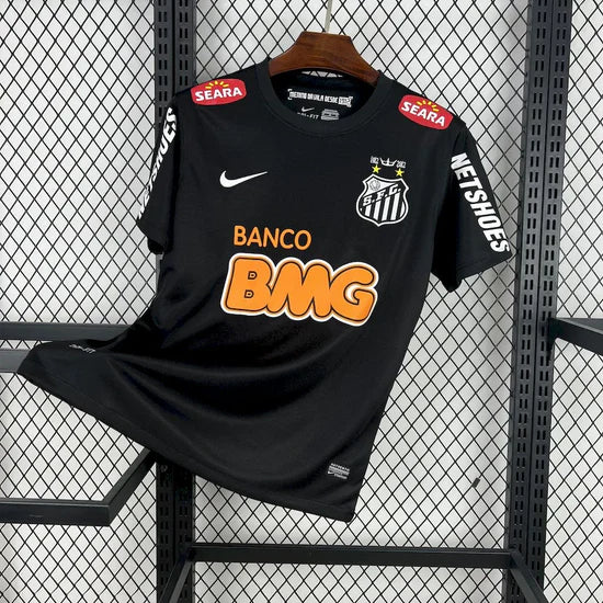 2011/2012 Retro Santos Away Black Kit