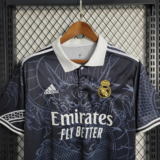 2023/2024 Real Madrid Chinese Dragon Black Kit