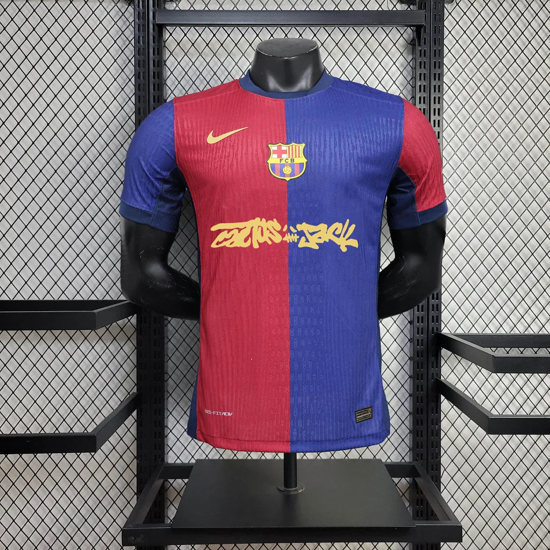 2024/2025 Barcelona Home Kit x Travis Scott Edition