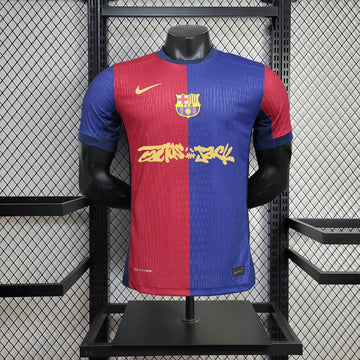 2024/2025 Barcelona Home Kit x Travis Scott Edition