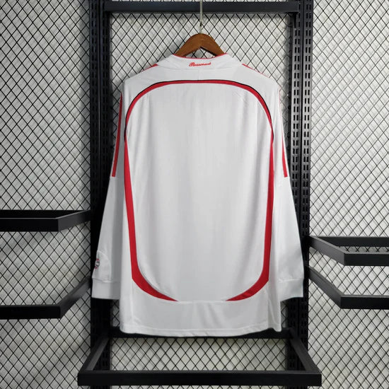 2006/2007 Retro Long Sleeve AC Milan Away Kit
