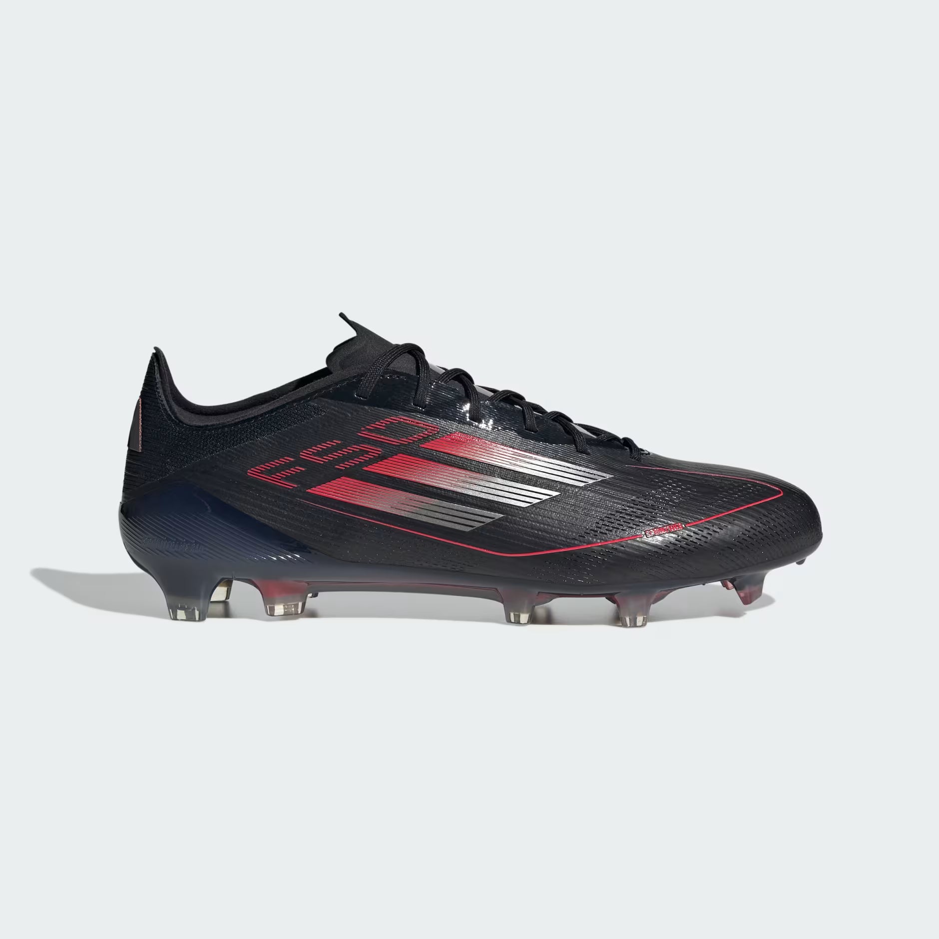 F50 Elite FG Laced Black/Red