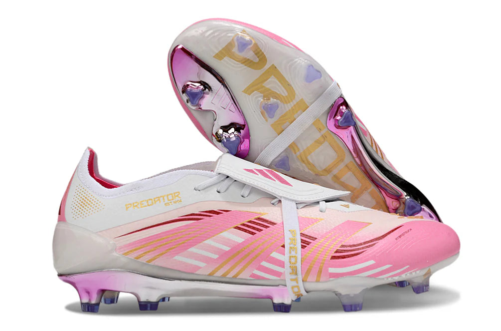Predator Elite FT FG White/Pink 10 US