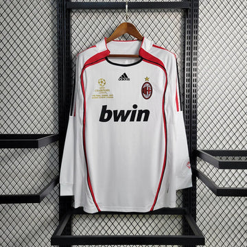 2006/2007 Retro Long Sleeve AC Milan Away Kit