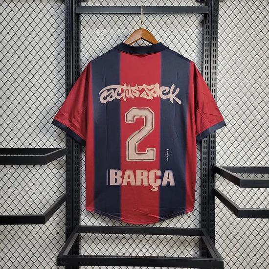 2000/ 2001 Retro Barcelona x Travis Scott Home Skeleton Kit