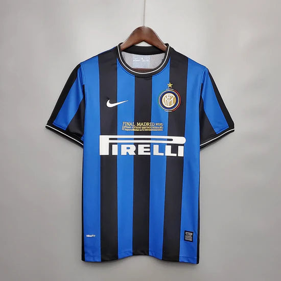 2009/2010 Retro Internazionale Milan Home UEFA Champions League Edition Kit