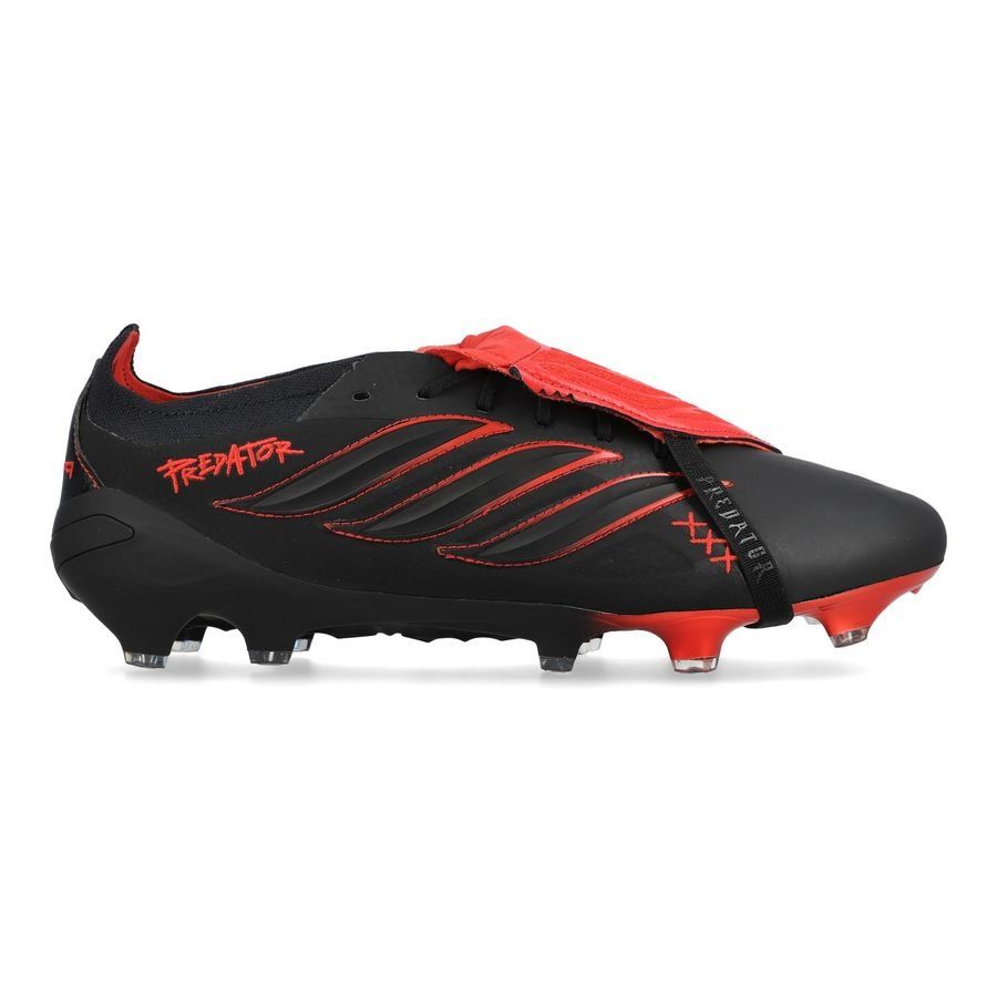 Predator Elite con lengüeta plegable, piel técnica, para terreno firme (FG)
