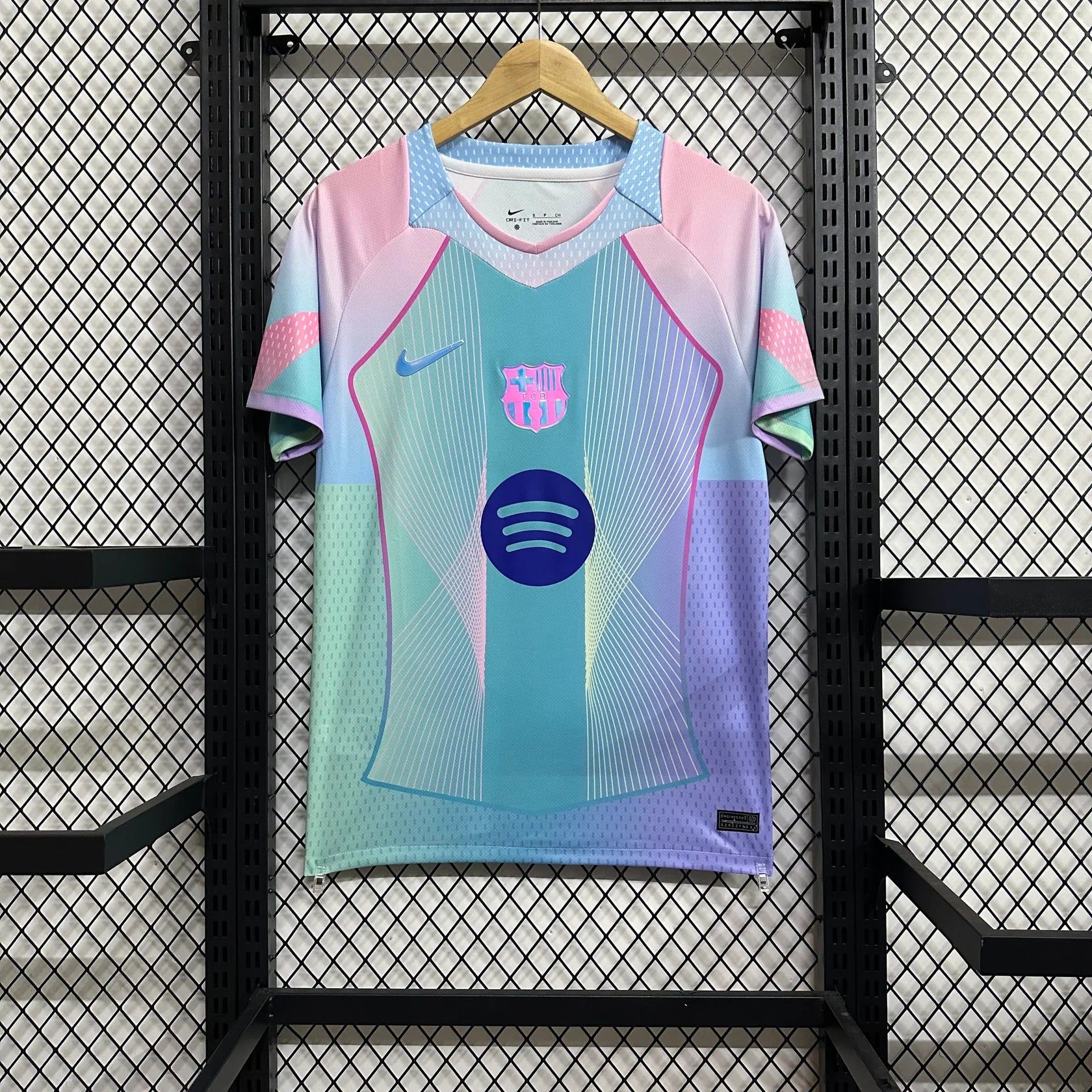 2025/2026 Barcelona Special Edition Pink Blue Gradient