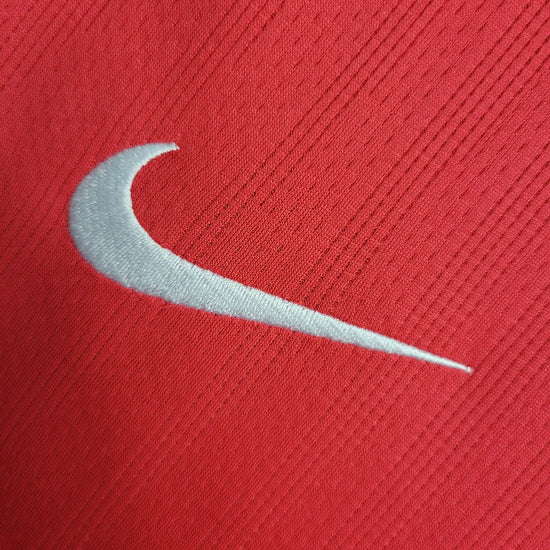 2007/2008 Retro Long Sleeve Manchester United Home Kit