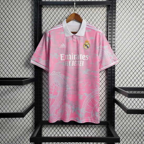 2023/2024 Real Madrid Chinese Dragon Pink Kit