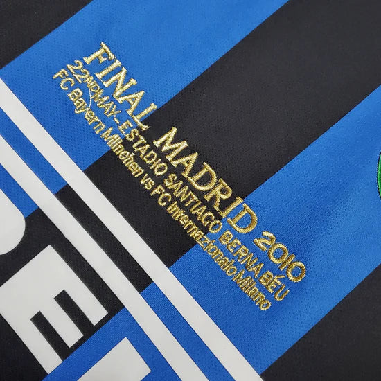 2009/2010 Retro Internazionale Milan Home UEFA Champions League Edition Kit