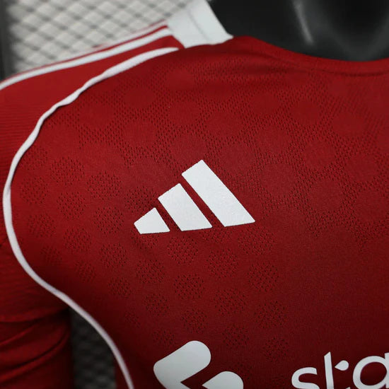 2025/2026 Long Sleeve Liverpool Home Kit